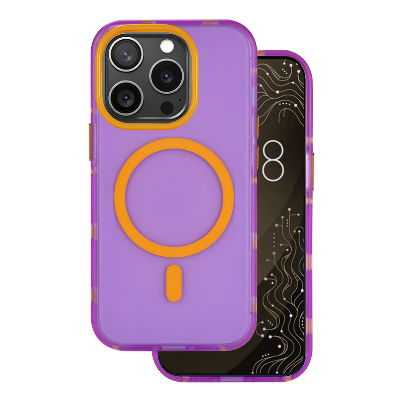 Tecto Shield Dopamine Mag case for iPhone 15 Pro Max 6,7" pink
