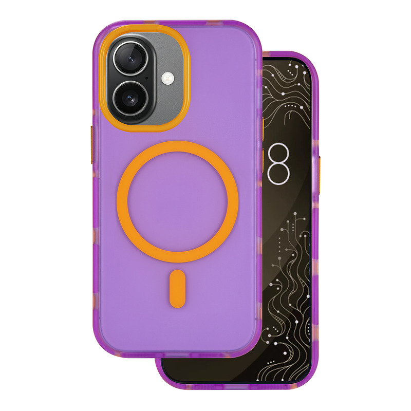 Tecto Shield Dopamine Mag case for iPhone 16 6,1" pink