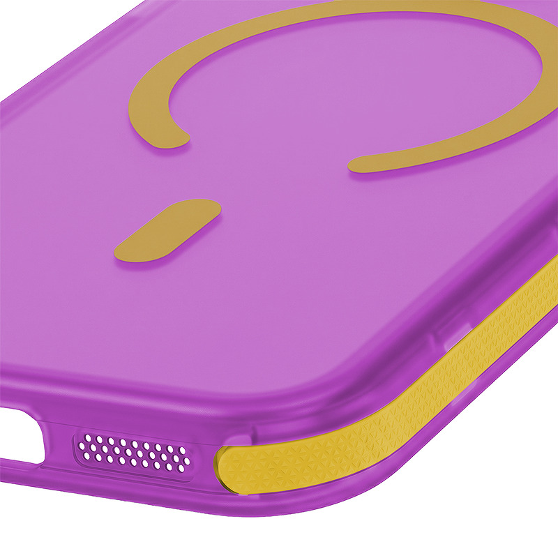 Tecto Shield Dopamine Mag case for iPhone 17 Pro 6,3" / 18 Pro 6,3" pink - Billede 5