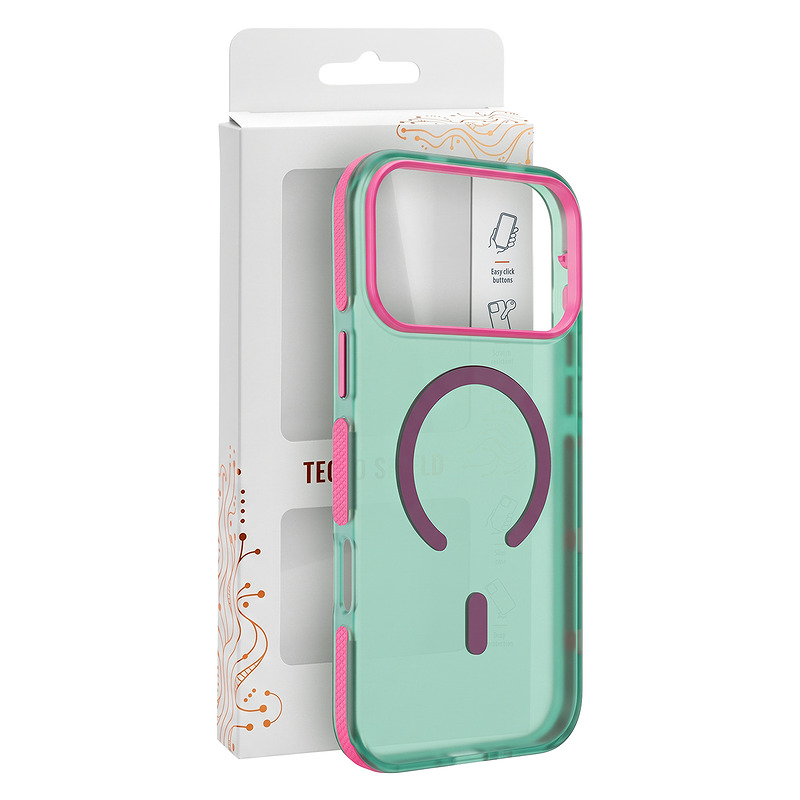 Tecto Shield Dopamine Mag case for iPhone 14 Pro 6,1" green - Billede 2