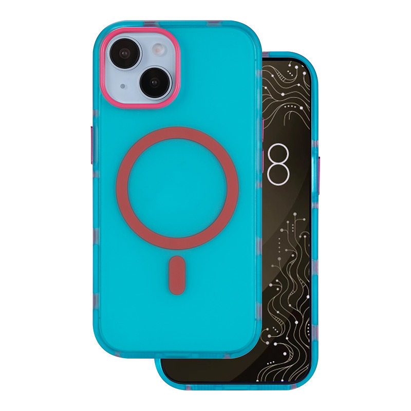 Tecto Shield Dopamine Mag case for iPhone 13 / 14 6,1" blue