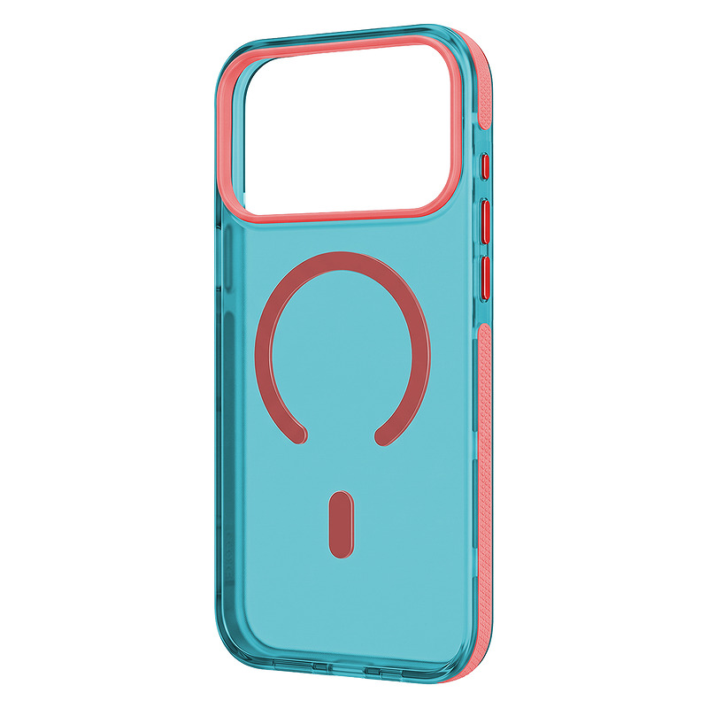 Tecto Shield Dopamine Mag case for iPhone 14 Pro 6,1" blue - Billede 4