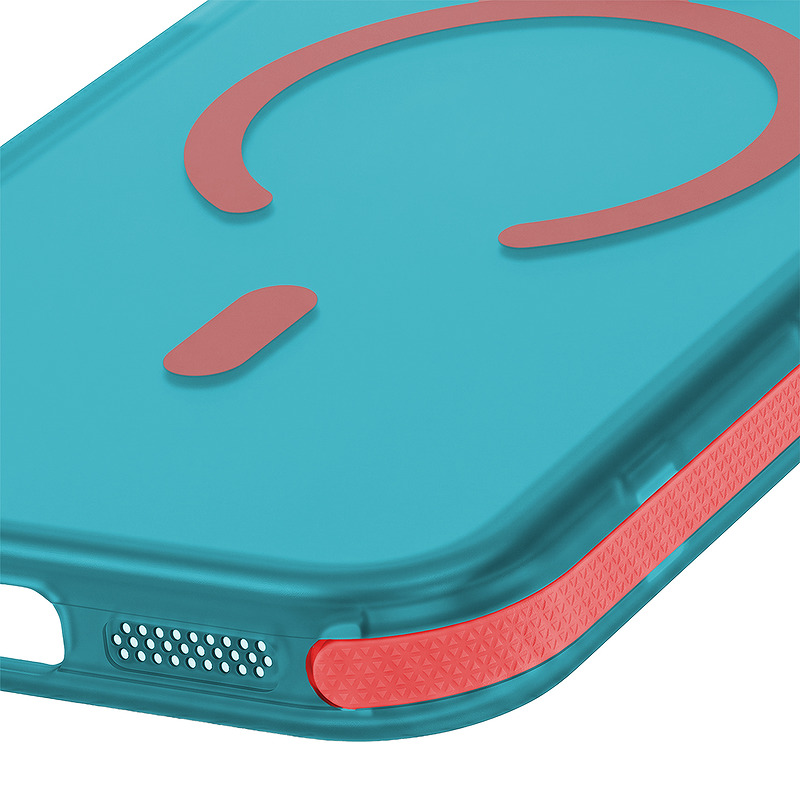 Tecto Shield Dopamine Mag case for iPhone 14 Pro 6,1" blue - Billede 5