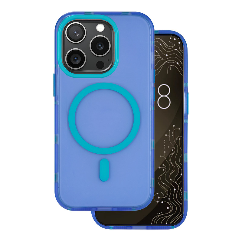 Tecto Shield Dopamine Mag case for iPhone 16 Pro 6,3" purple