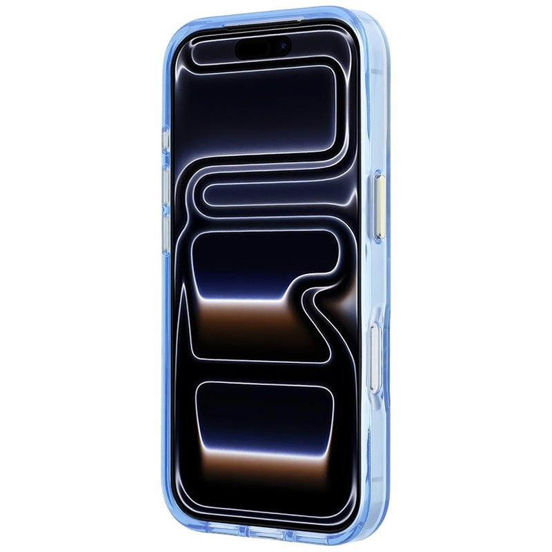 Karl Lagerfeld Script Logo MagSafe case for iPhone 18 Pro / 17 Pro light blue - Billede 5
