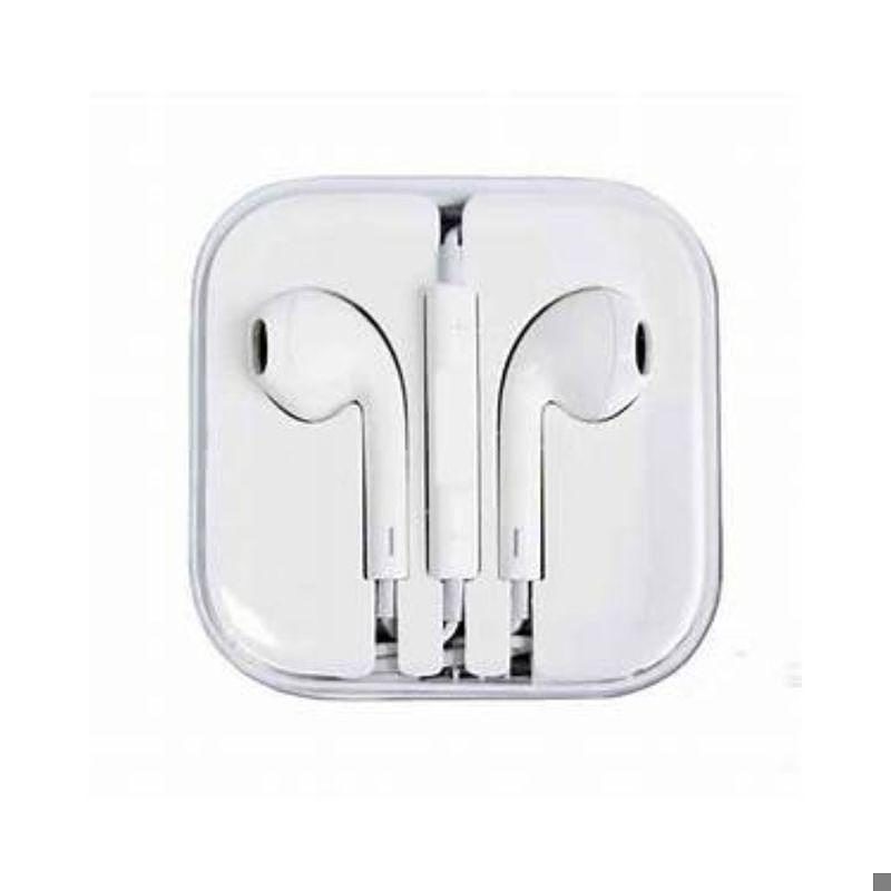 Earphones, Hvid med microfon i Box