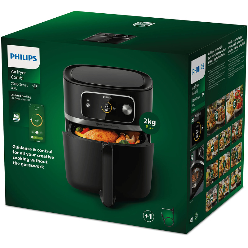 Philips 7000 series HD9880/90 Airfryer Combi XXL Connected - Billede 5