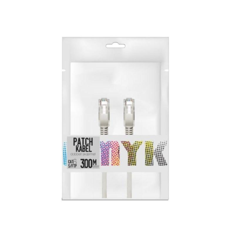 Patchkabel Cat6 FTP hvid 3m