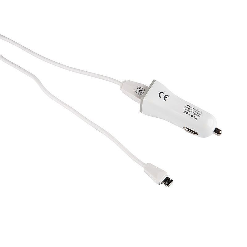 CAR CHARGER MAXXIMUS CANNY 1A + MICRO USB - Billede 3