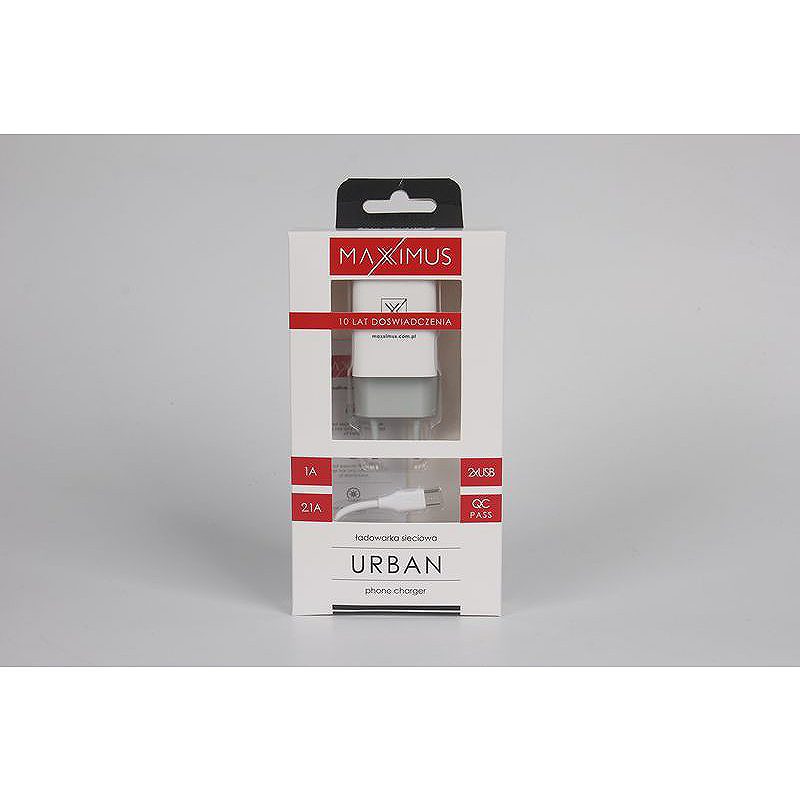 Wall charger Maxximus Urban 2.1A Micro USB, 2xUSB - Billede 4