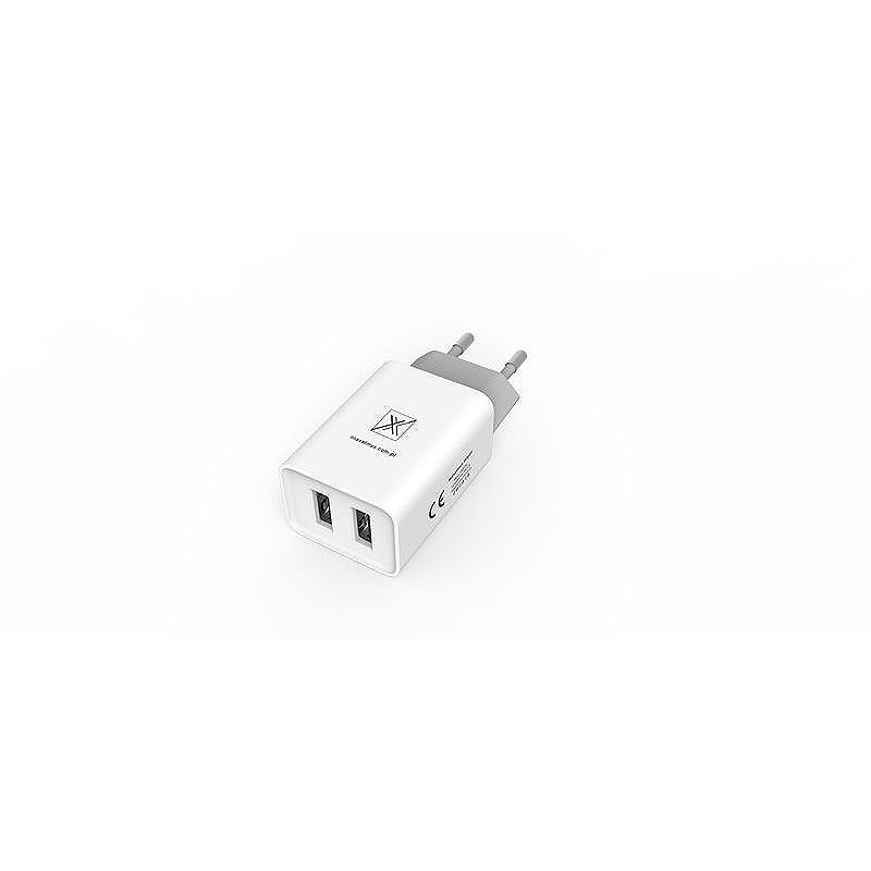 Wall charger Maxximus Urban 2.1A type-c 2xUSB - Billede 2