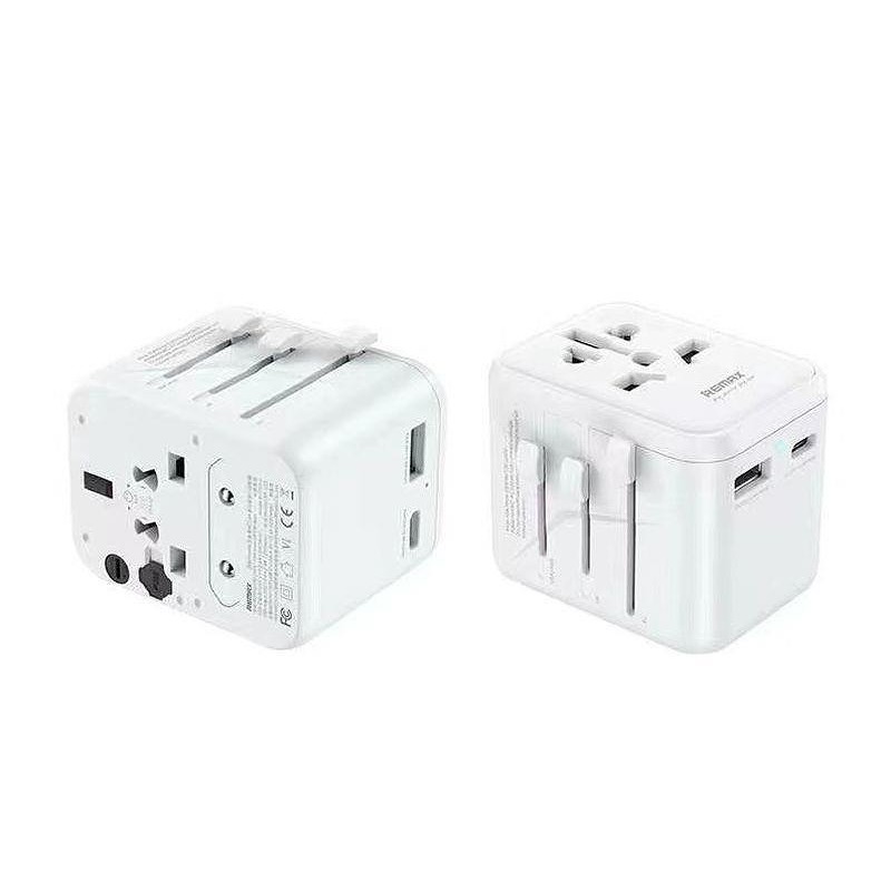 TRAVEL CHARGER REMAX ASTRO SERIES RP-U23 EU/CN/US 2.4A WHITE