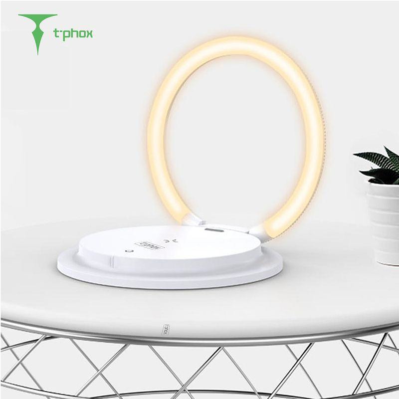 BEDSIDE LAMP T-PHOX WITH CHARGER SL-603 15 WHITE - Billede 4