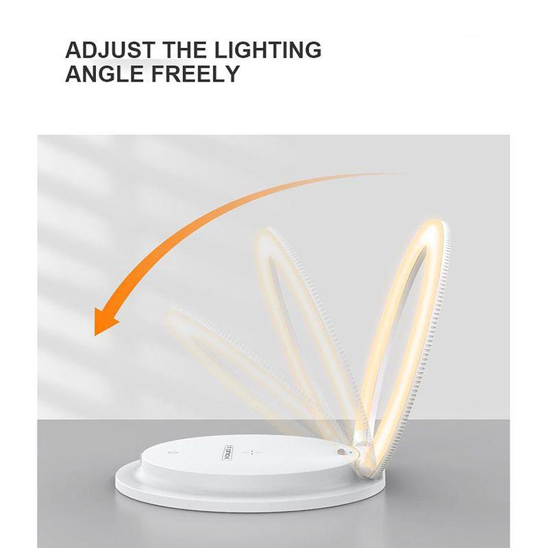 BEDSIDE LAMP T-PHOX WITH CHARGER SL-603 15 WHITE - Billede 5