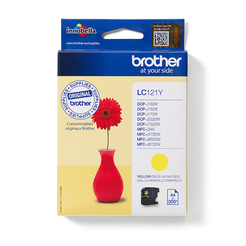 INK CARTRIDGE BROTHER LC121Y