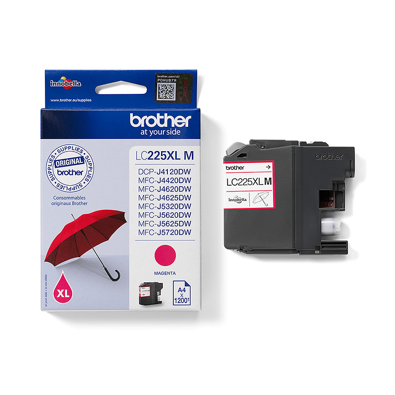 INK CARTRIDGE BROTHER LC225XLM - Billede 3