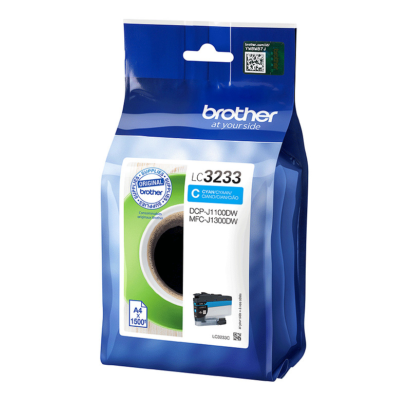 Brother LC3233C blækpatron 1 stk Original Standard udbytte Blå - Billede 2
