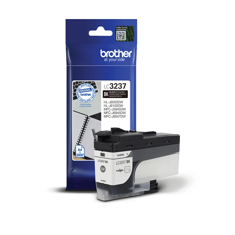 INK CARTRIDGE BROTHER LC3237BK - Billede 3