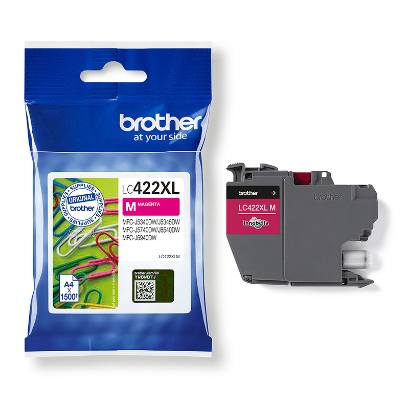 Brother LC422XLM blækpatron 1 stk Original Magenta - Billede 3