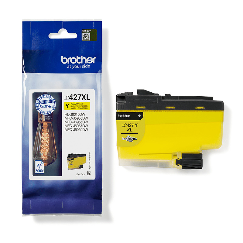 Blækpatron, Brother LC427XL Y - Billede 4