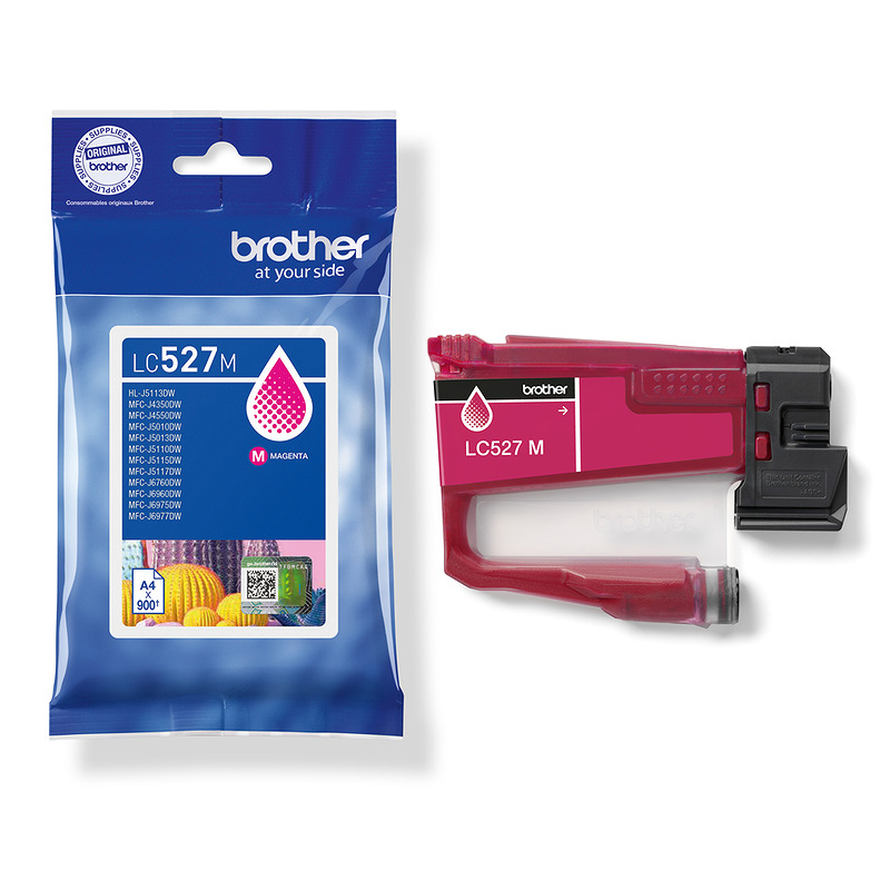 Brother LC527M blækpatron 1 stk Original Magenta - Billede 5