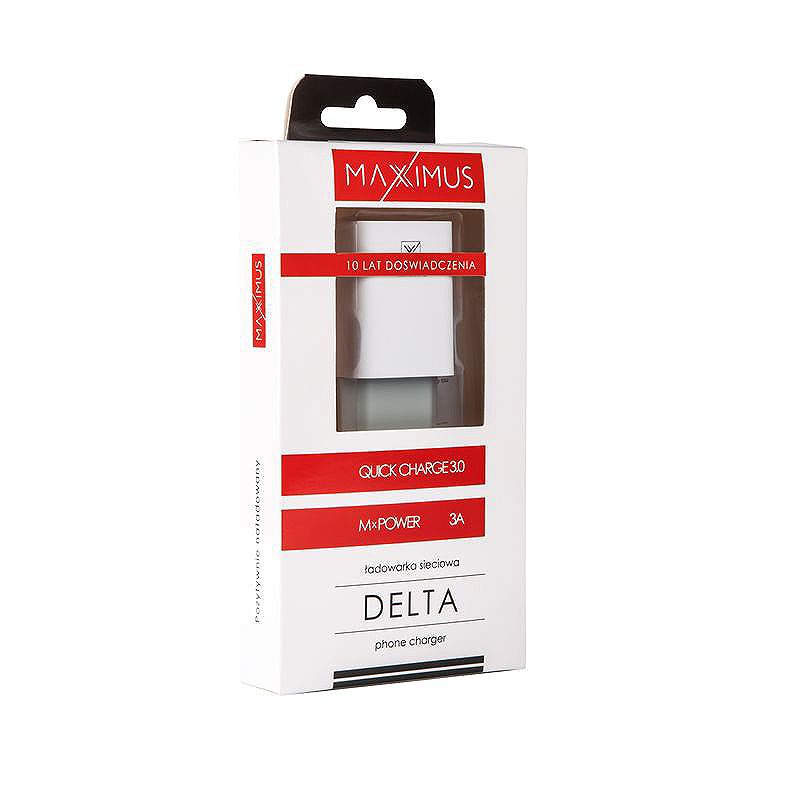 Wall charger Maxximus Delta 3A QUICK CHARGE 3.0 18W - Billede 3