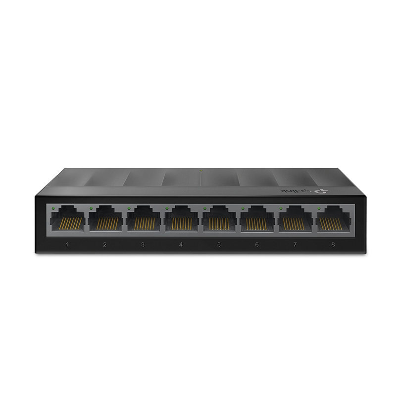 TP-Link LS1008G Ikke administreret Gigabit Ethernet (10/100/1000) Sort