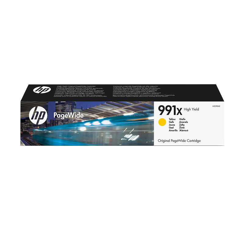 Blækpatron, HP PageWide Pro 991X Y
