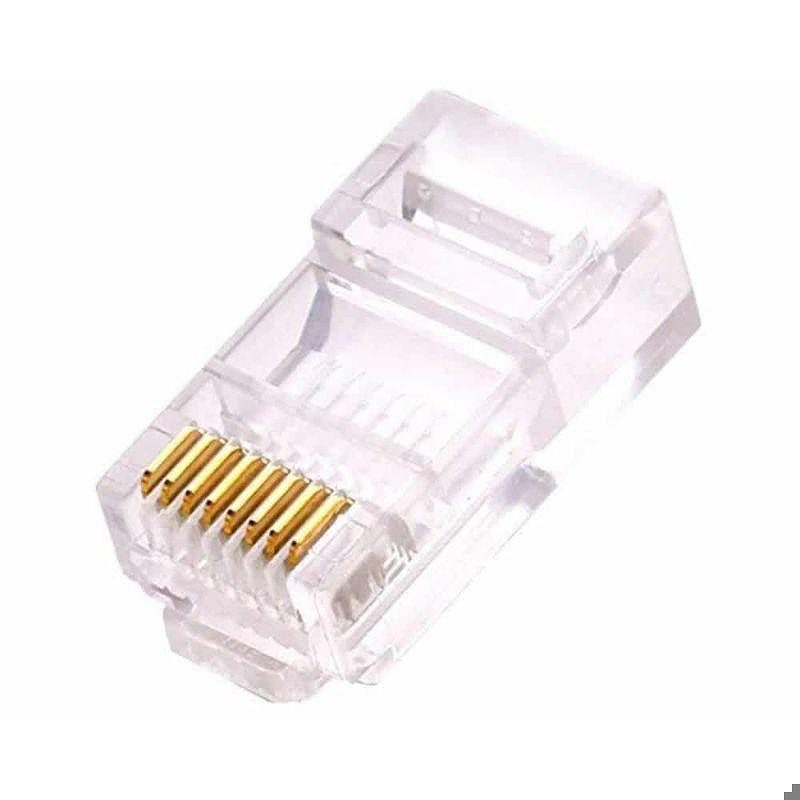 RJ45 Stik 8P8C 10 stk pakning