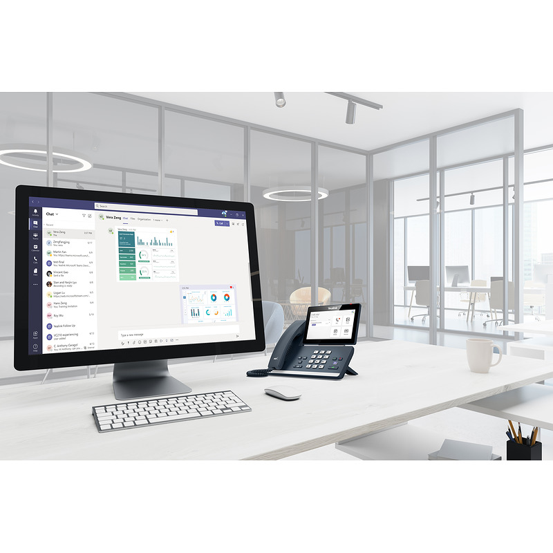 Yealink MP58 Microsoft Teams Edition IP-telefon Grå LCD Wi-Fi - Billede 13