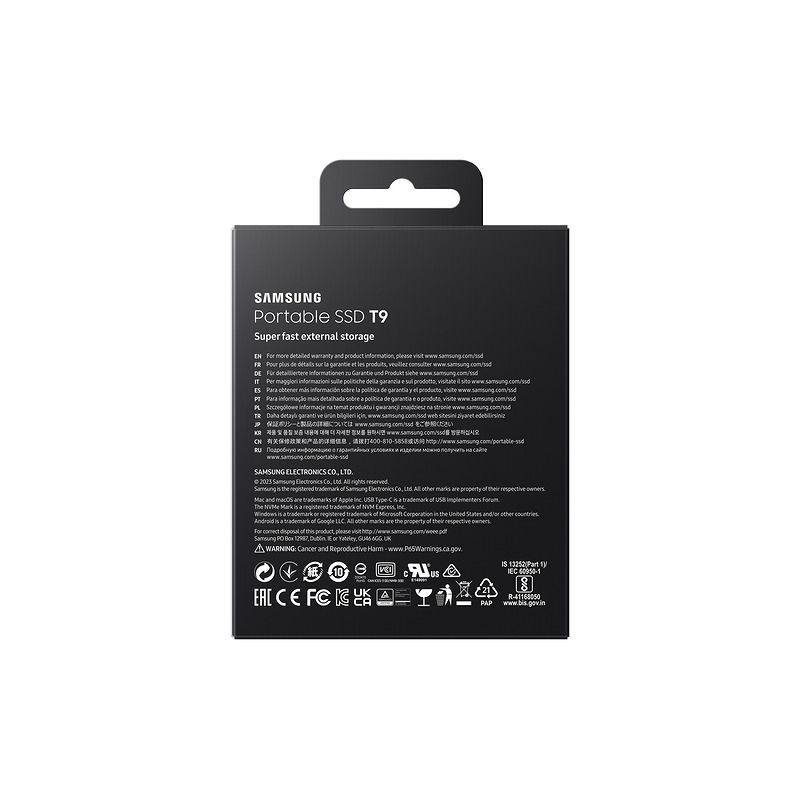 Samsung MU-PG2T0B 2 TB USB Type-C USB 3.2 Gen 2x2 Sort - Billede 13