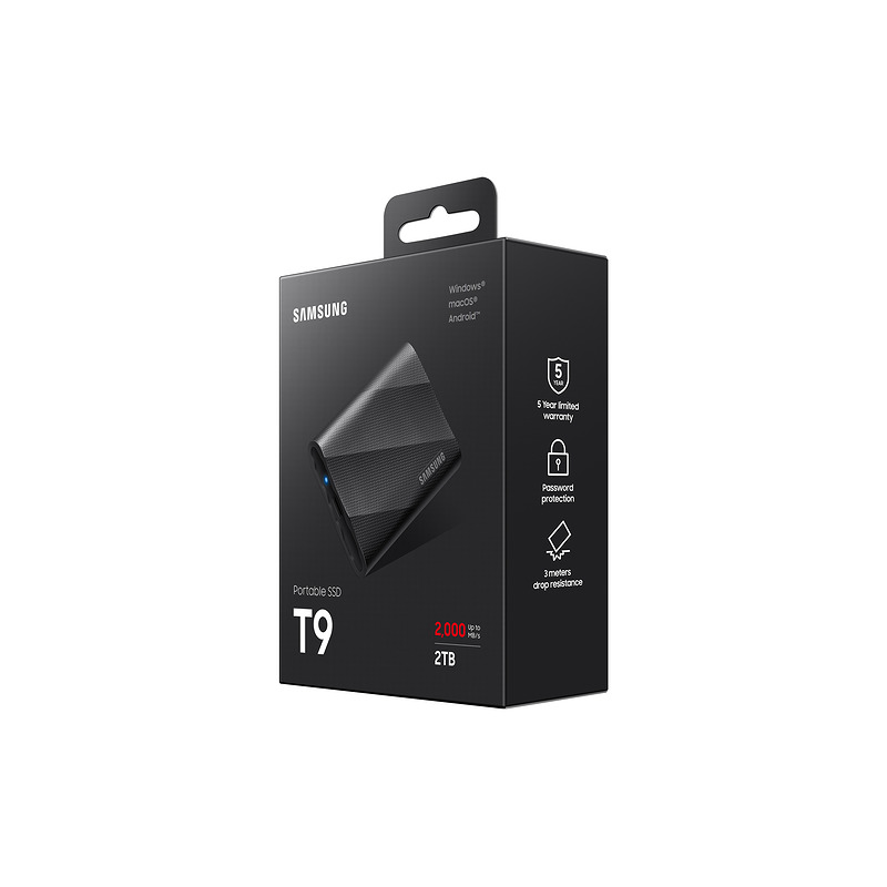Samsung MU-PG2T0B 2 TB USB Type-C USB 3.2 Gen 2x2 Sort - Billede 15