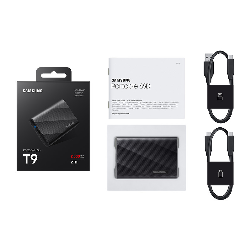 Samsung MU-PG2T0B 2 TB USB Type-C USB 3.2 Gen 2x2 Sort - Billede 16