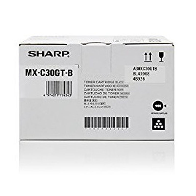 Sharp MXC30GTB tonerpatron 1 stk Original Sort