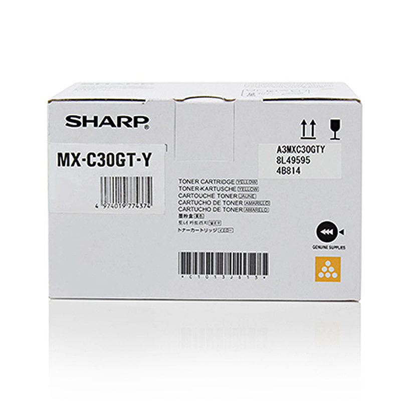 Sharp MXC30GTY tonerpatron 1 stk Original Gul