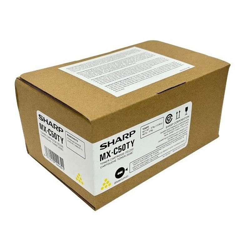 Sharp Toner MXC50TY / MX-C50TY Yellow