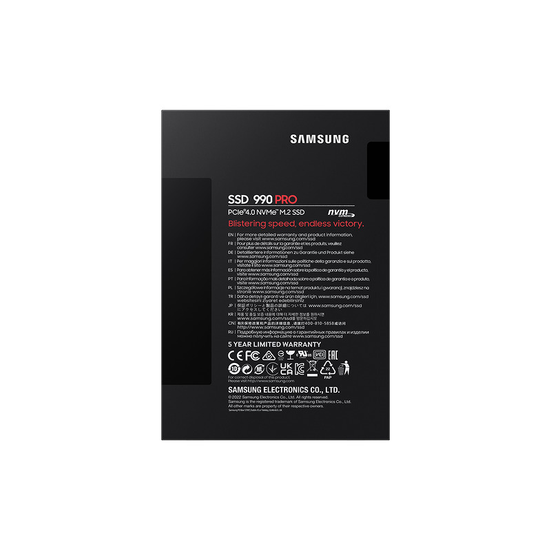Samsung 990 PRO 4 TB M.2 PCI Express 4.0 NVMe V-NAND TLC - Billede 6