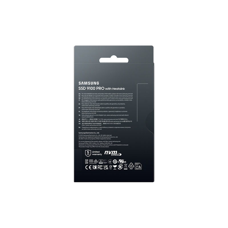 Samsung MZ-VAP2T0 2 TB M.2 PCI Express 5.0 NVMe V-NAND TLC - Billede 10