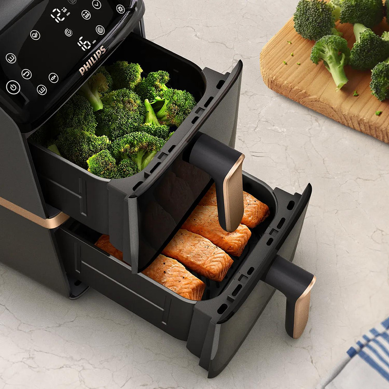 Philips 4000 series Airfryer Stacked Dual Basket - Billede 2