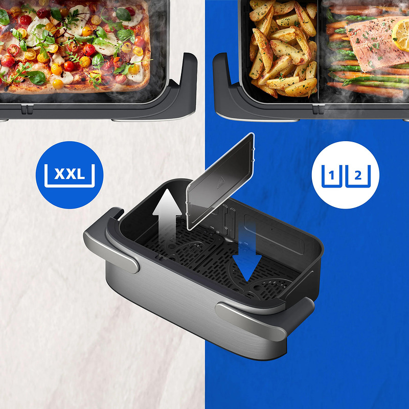 Philips 5000 series Airfryer Megabasket med damp - Billede 5