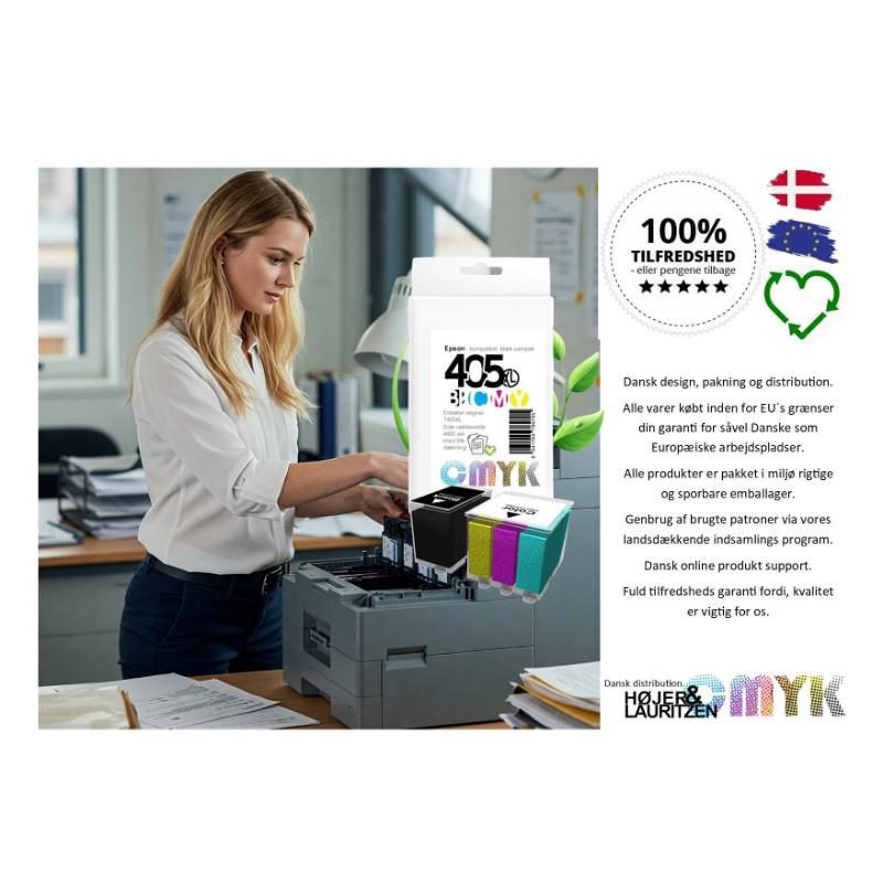 Brother LC421 Y blæk CMYK - Billede 3