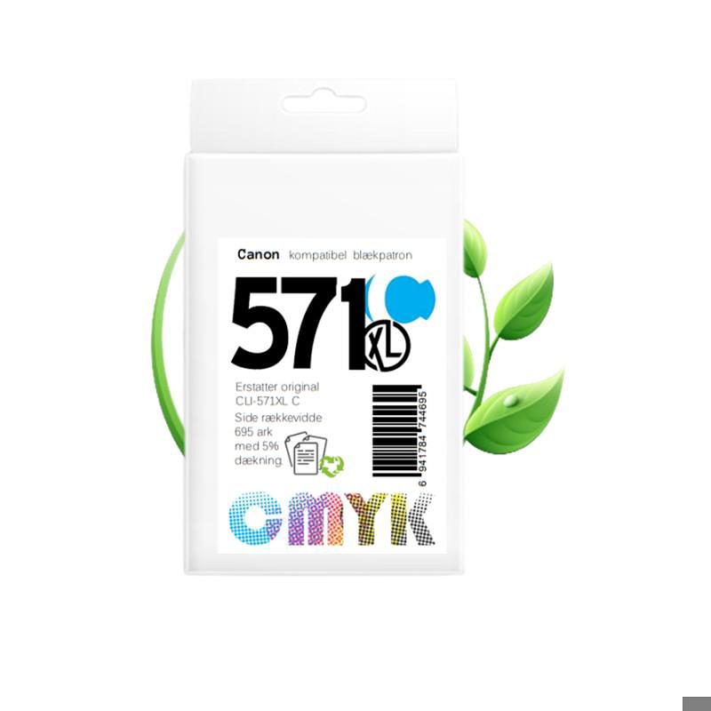Canon CLI571XL C blæk CMYK