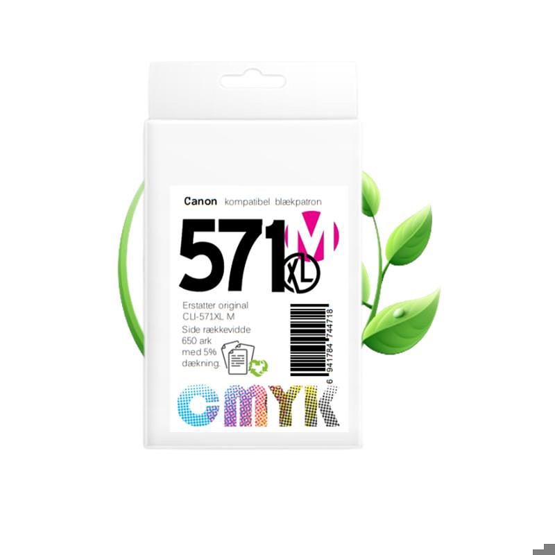Canon CLI571XL M blæk CMYK
