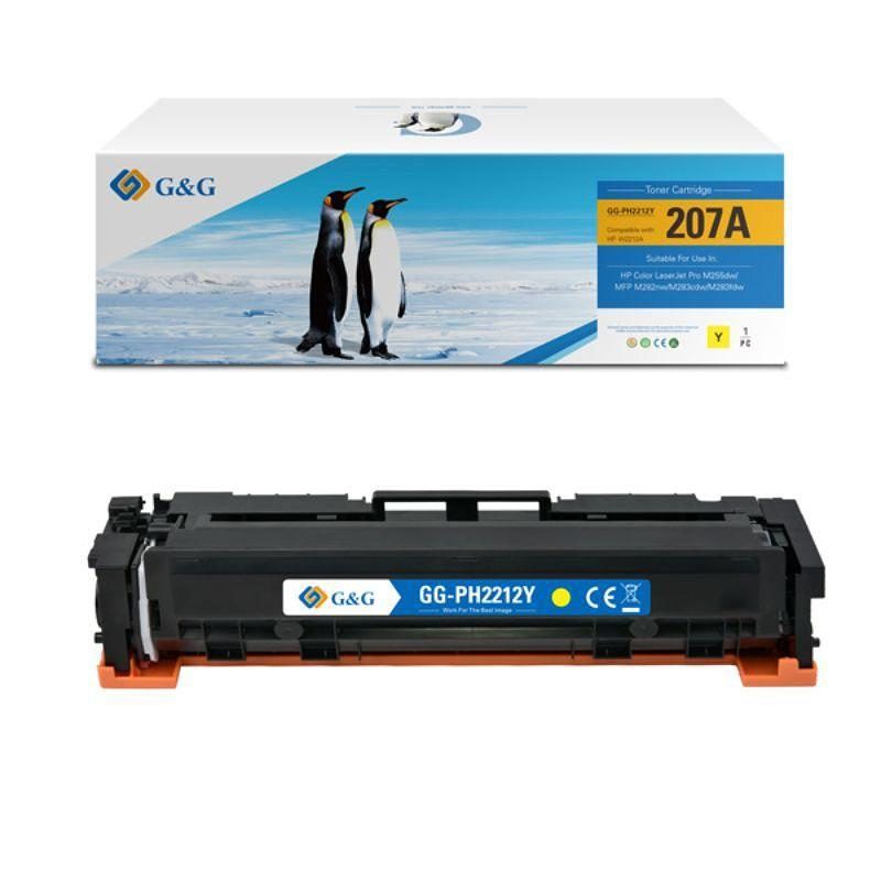HP W2212A Y toner CMYK - 207A