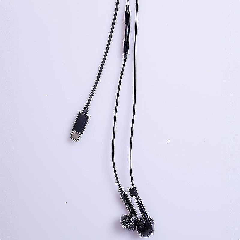 Maxlife wired earphones MXEP-04 USB-C black - Billede 4