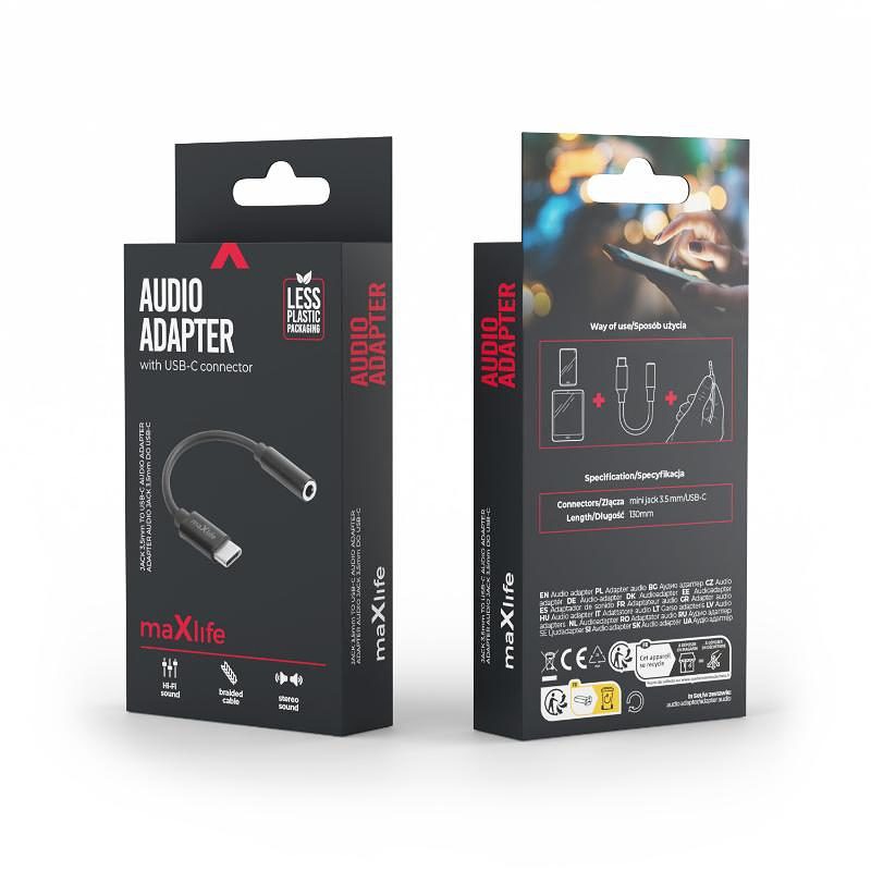 maXlife Audio - USB-C adapter