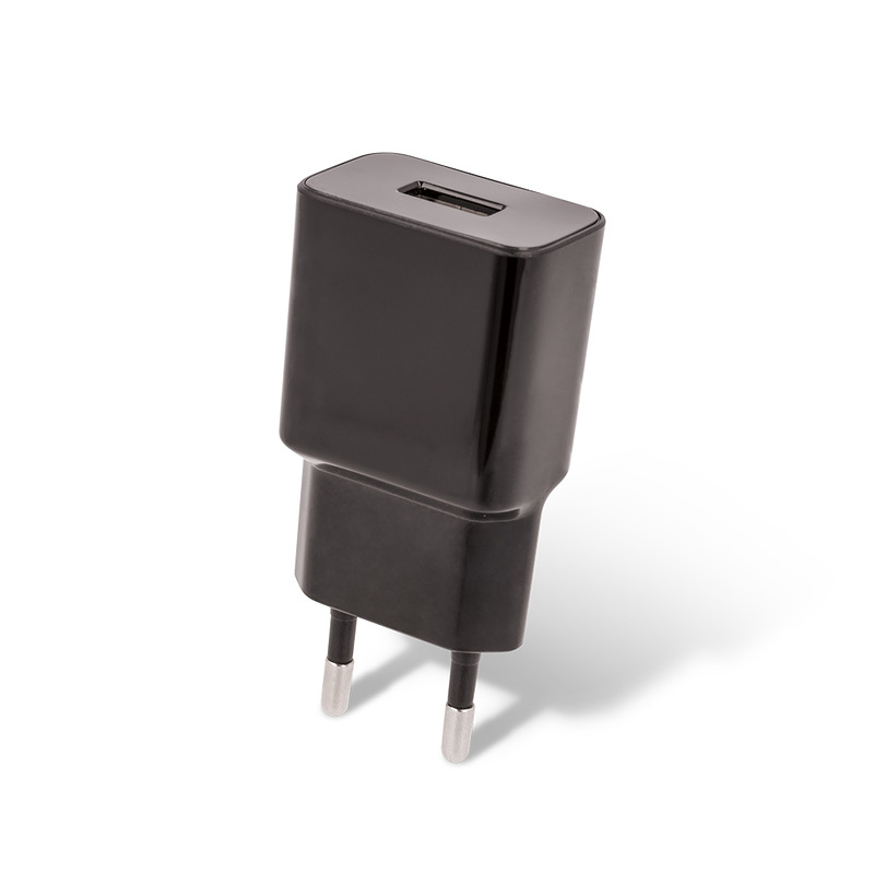 Maxlife MXTC-01 charger 1x USB 1A black + microUSB cable - Billede 2