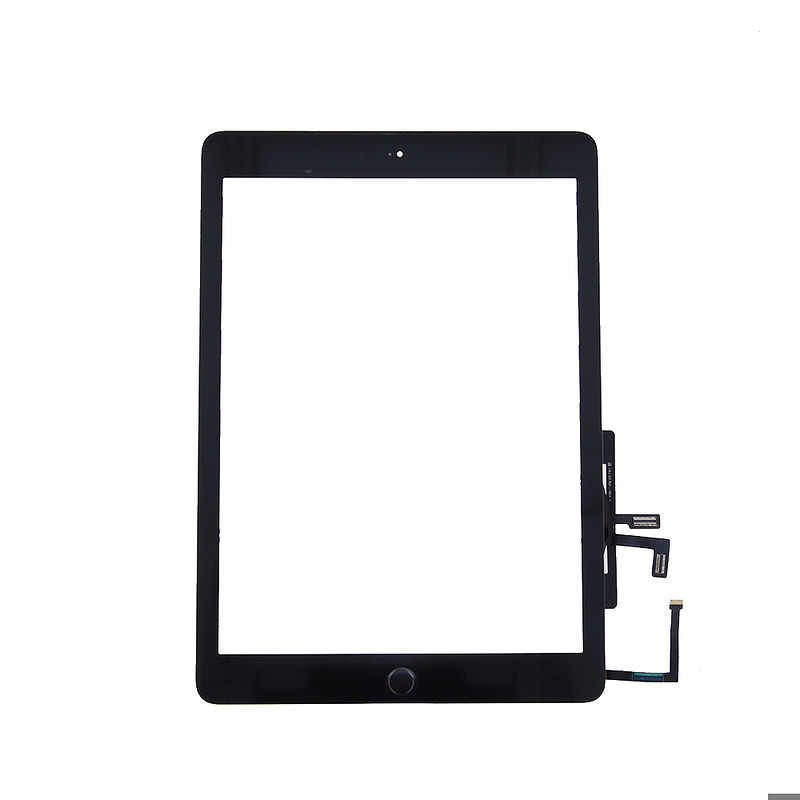 Touch Panel for iPad 5 9.7" 2017 full front set black - Billede 2