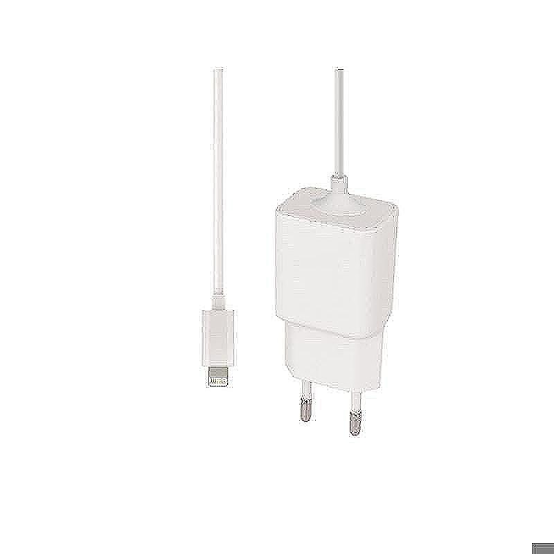 maXlife 220V lader Lightning Hvid 2.1A *