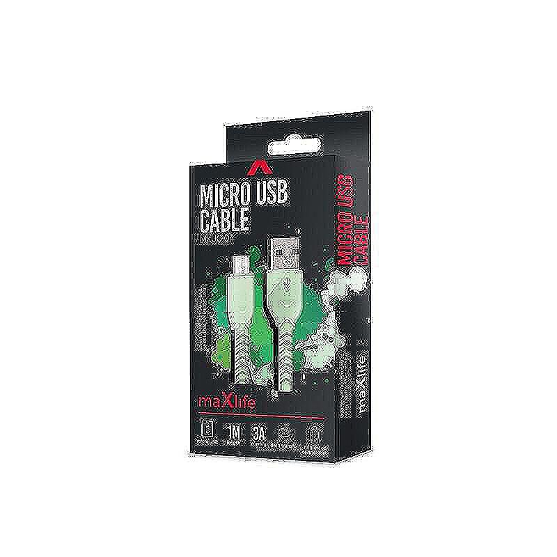 maXlife 1m Micro USB kabel 3A *